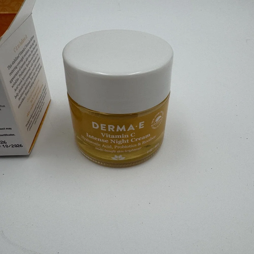Derma E Vitamin C Intense Night Cream 2oz NIB
